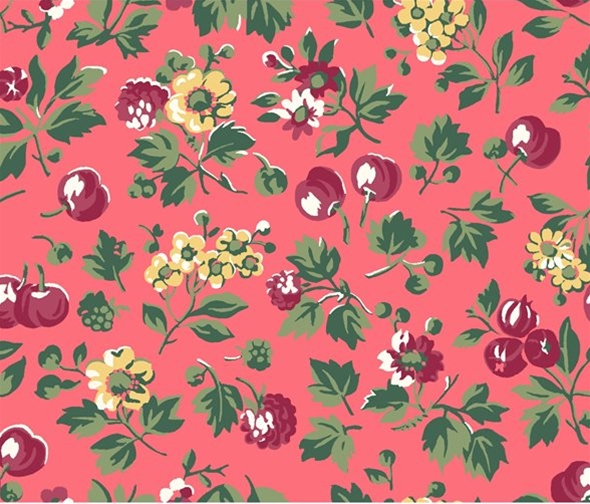 Liberty - The Orchard Garden - Pink - Wild Cherry