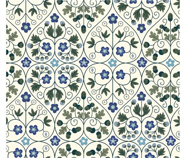 Liberty - The Orchard Garden - Blue- Garden Gates