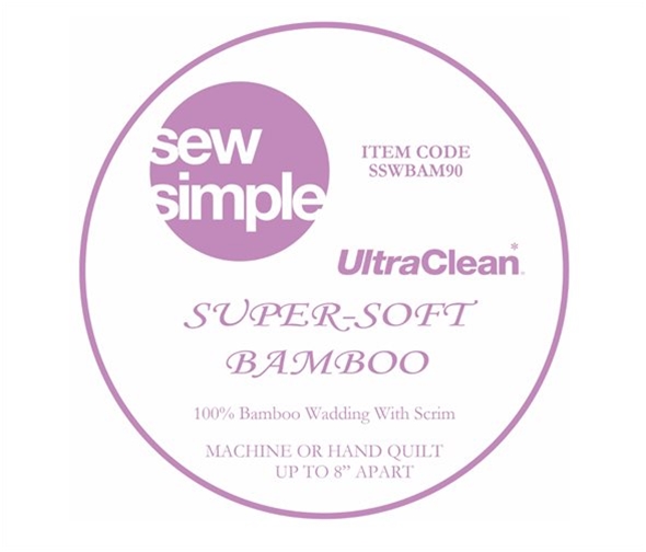 100% Bamboo Wadding
